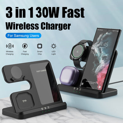 3 in 1 Wireless Charger Stand for Samsung Galaxy Z FOLD SERIES